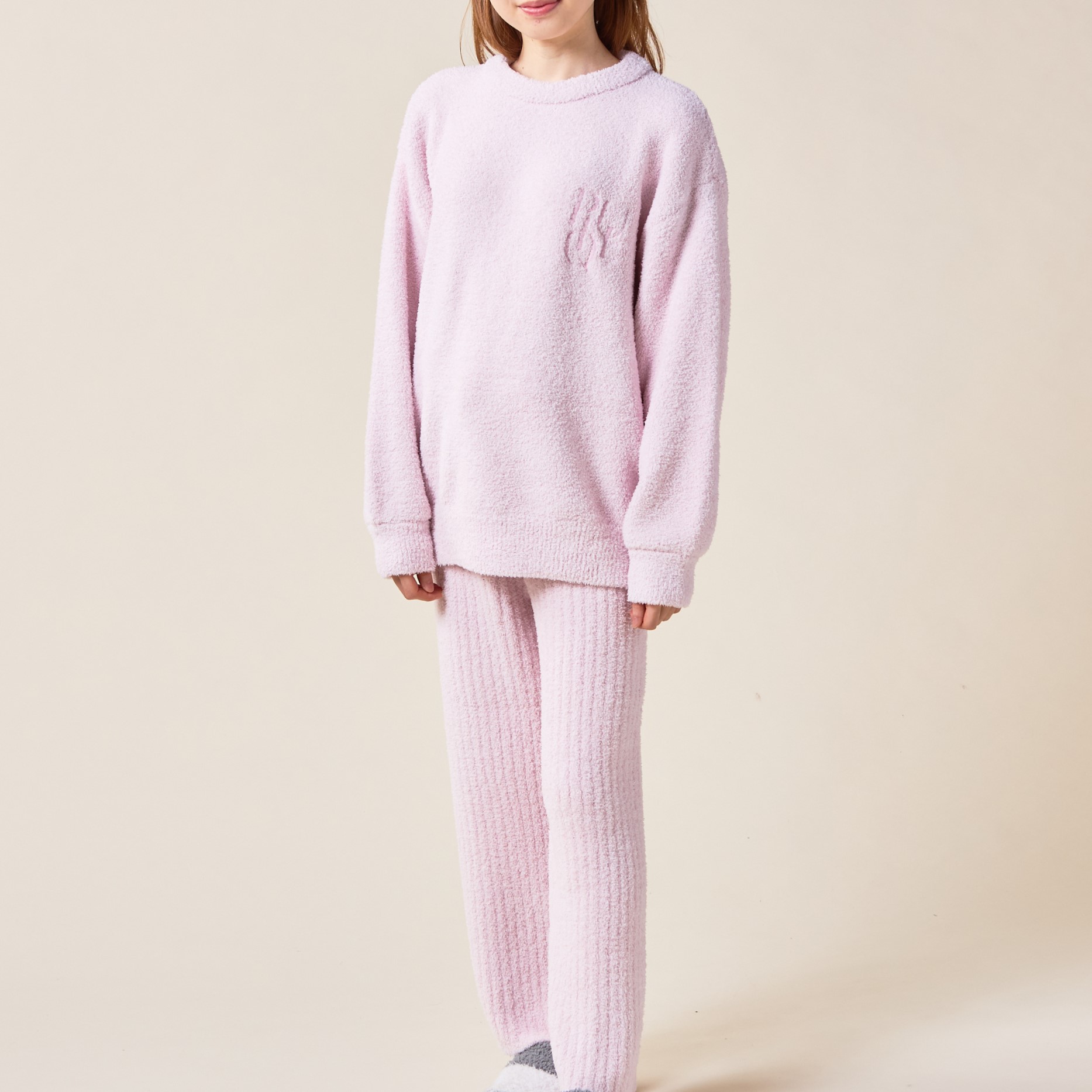 WOMEN】カラフルパウダープルオーバー＆ロングパンツセット | gelato  