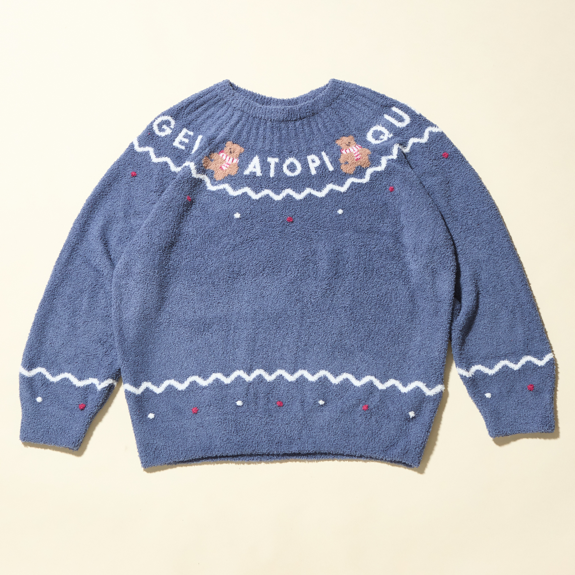 【WOMEN】【HOLIDAY】ノルディックプルオーバー＆ロングパンツ