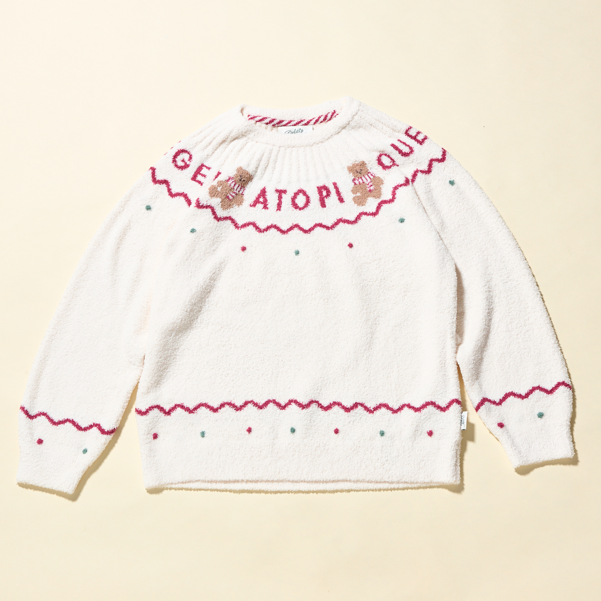 【WOMEN】【HOLIDAY】ノルディックプルオーバー＆ロングパンツ