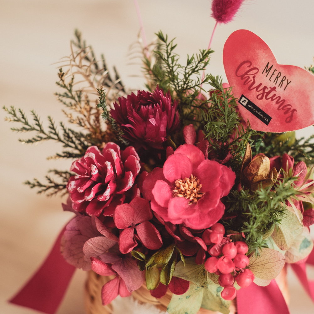 Flower BAG No.2 クリスマス限定ラブキャロル | Always Flowers  