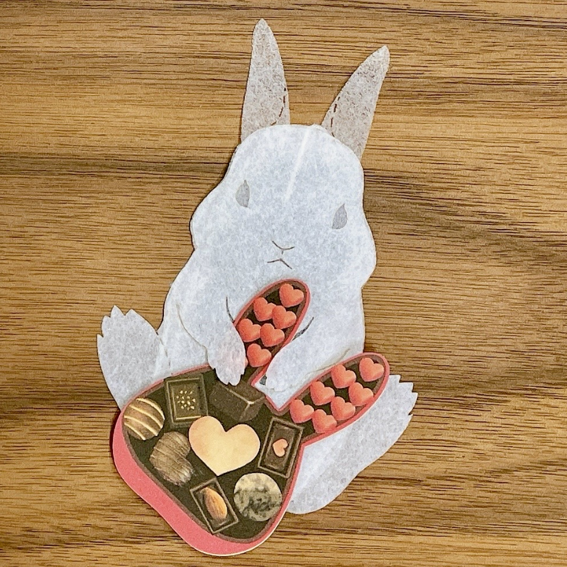 ウサギのチョコティーパーティーコレクション　4種セット