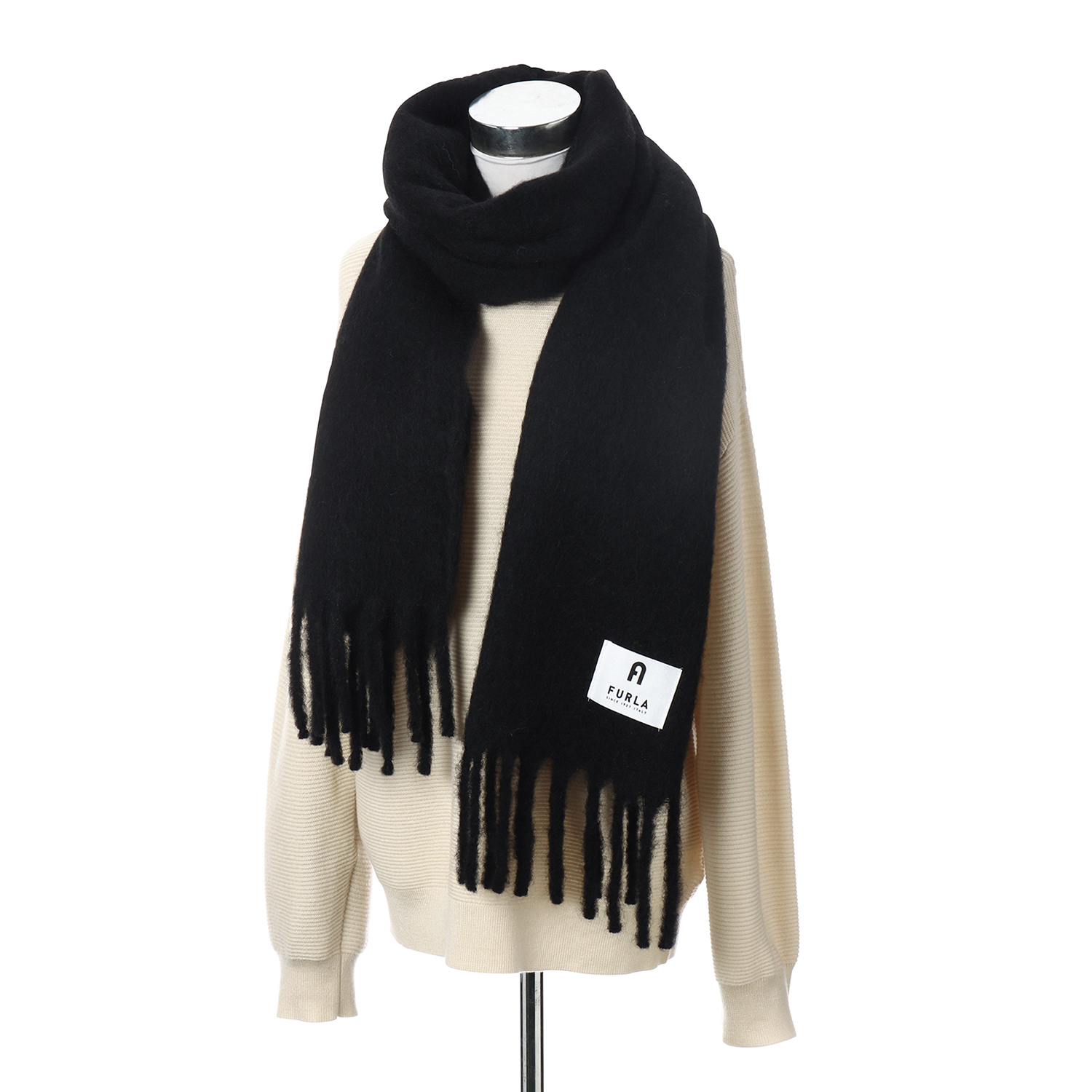 アルパカ混無地ボリュームマフラー | FURLA（フルラ）のプレゼント