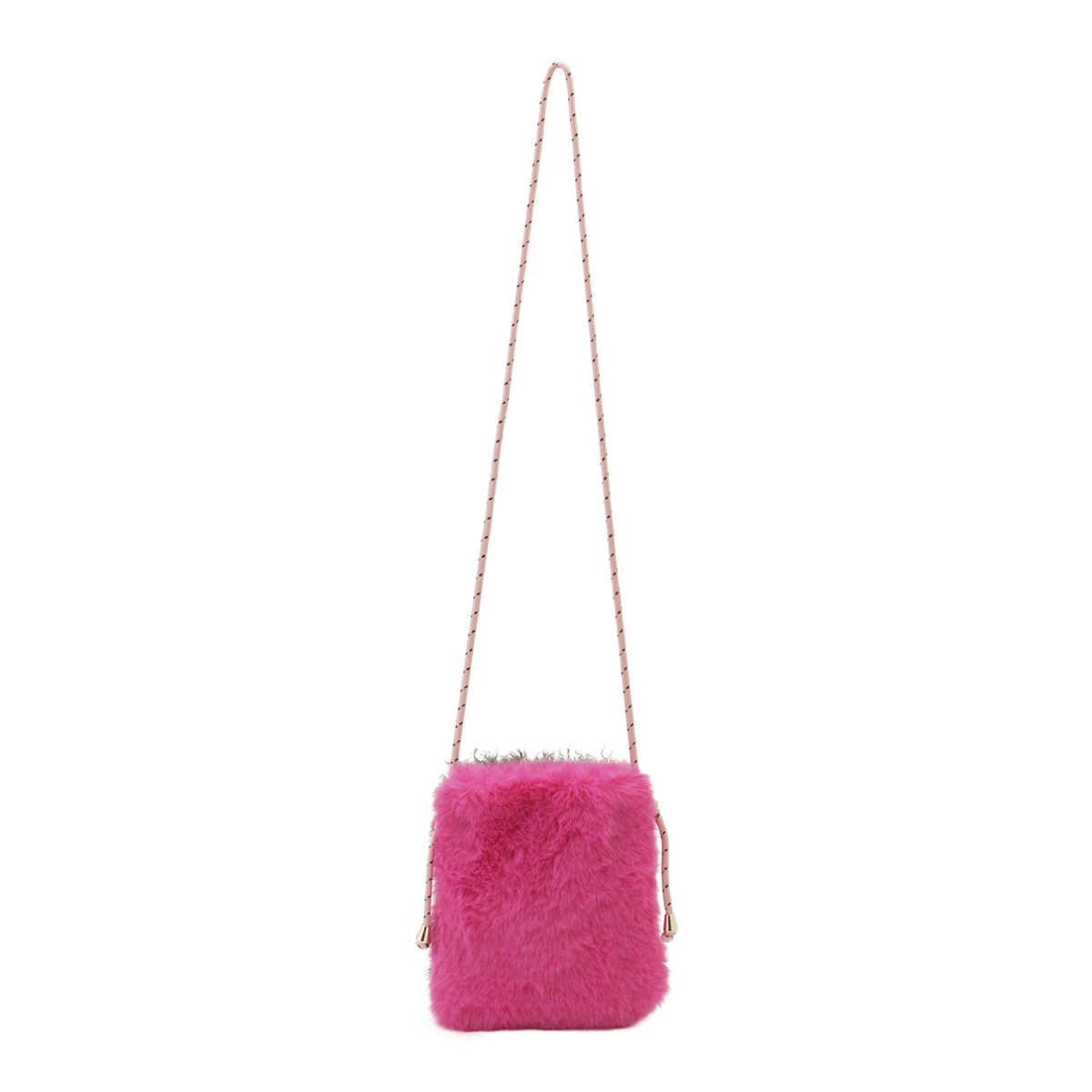 フェイクファースマートフォンバッグ