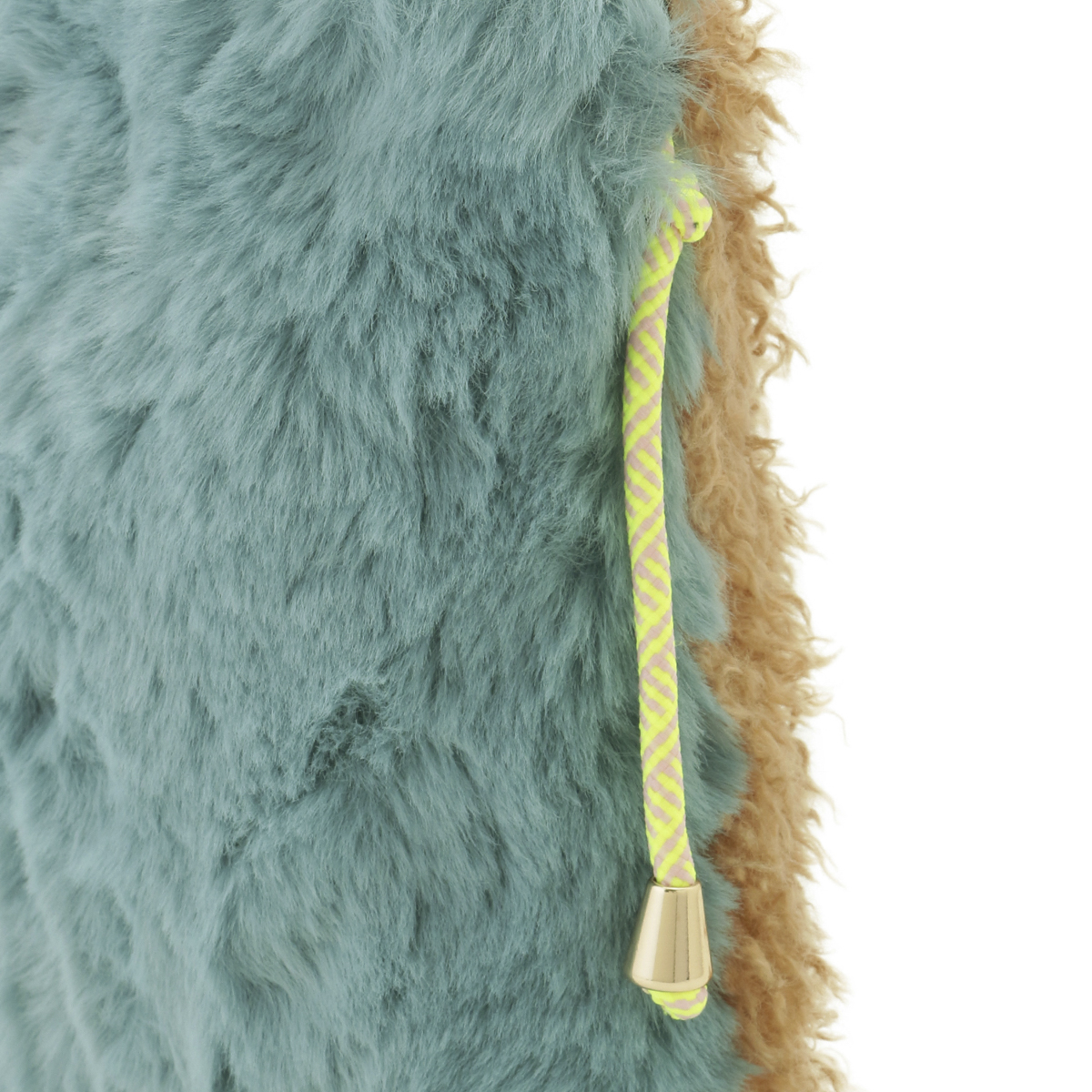 フェイクファースマートフォンバッグ