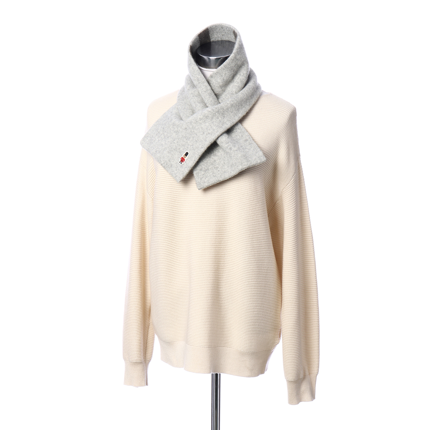 【ユニセックス】バッキンガムベア ニットマフラー【ブランドBOX入り】