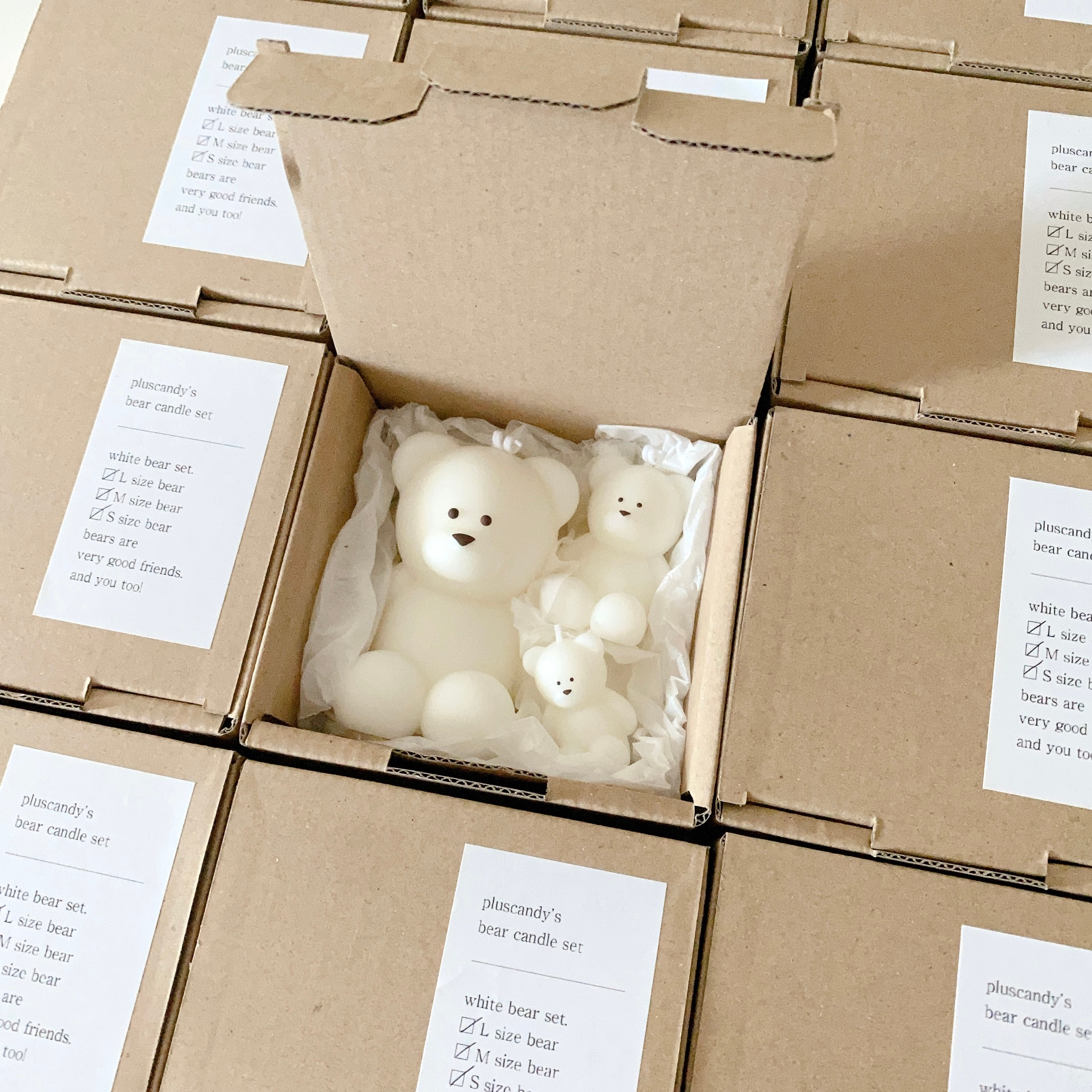 ベアキャンドルセット