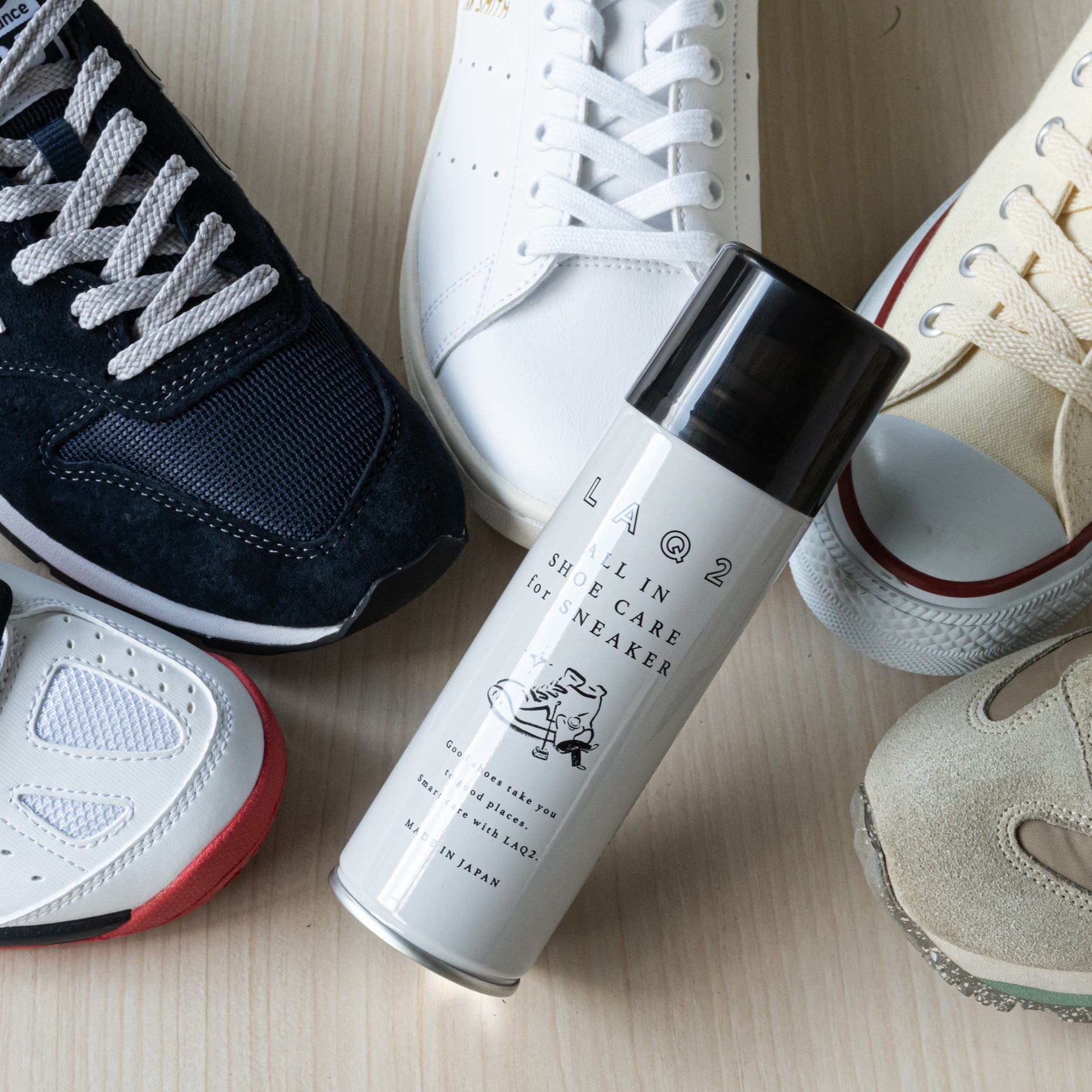 【BOX入り】スニーカーのためのシューケアセット