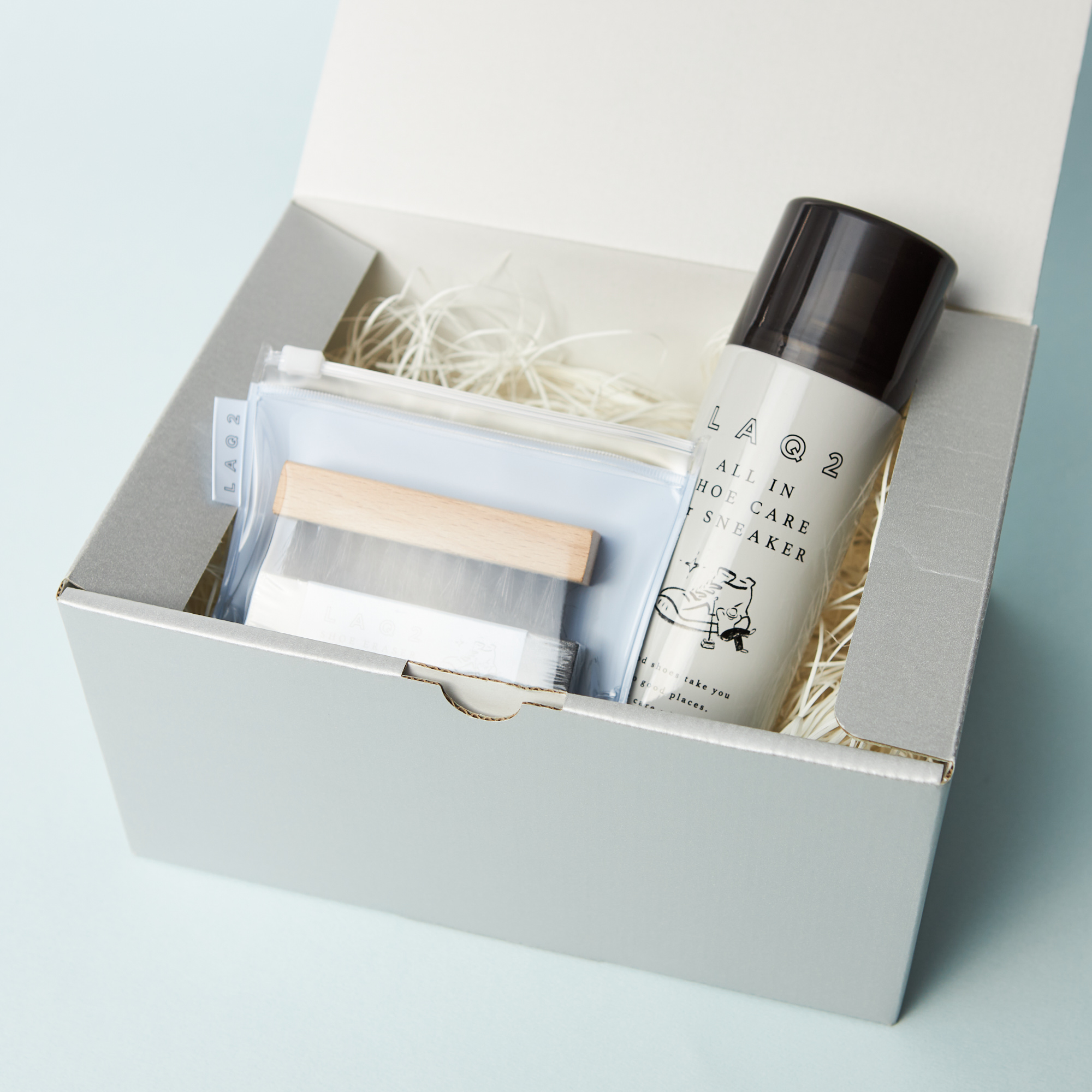【BOX入り】スニーカーのためのシューケアセット