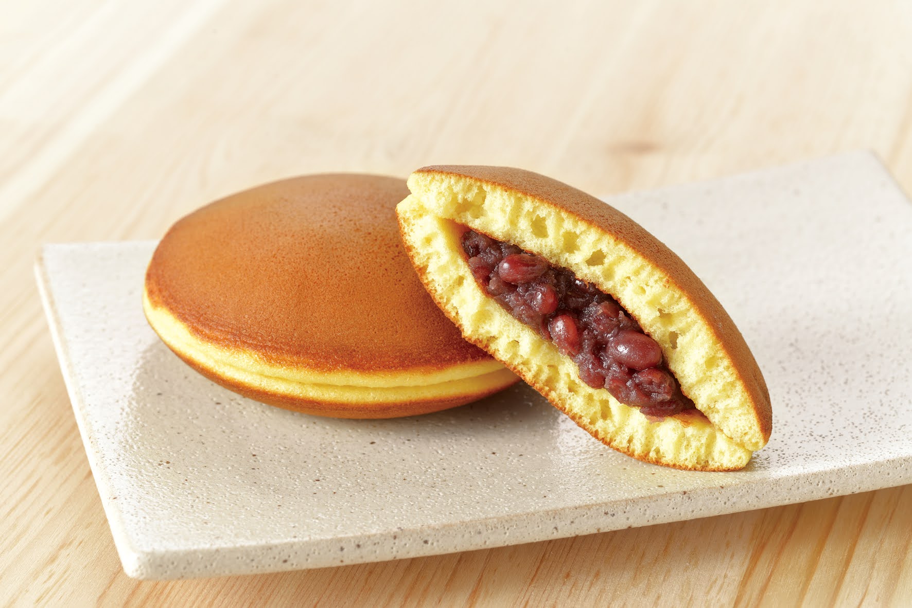 ぜんざい・どら焼き・お茶のセット