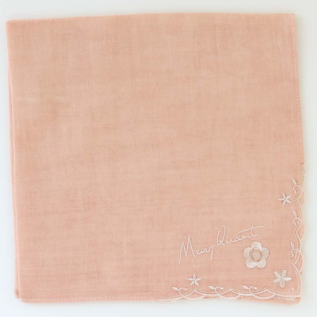 BOX付き】刺繍ガーゼハンカチ | MARY QUANT（マリークワント） TANP