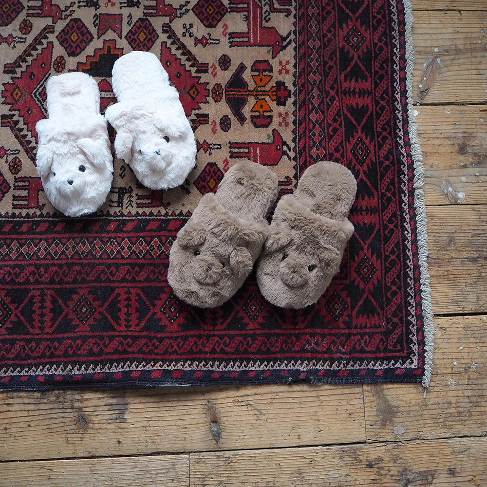 テディヒールスリッパ