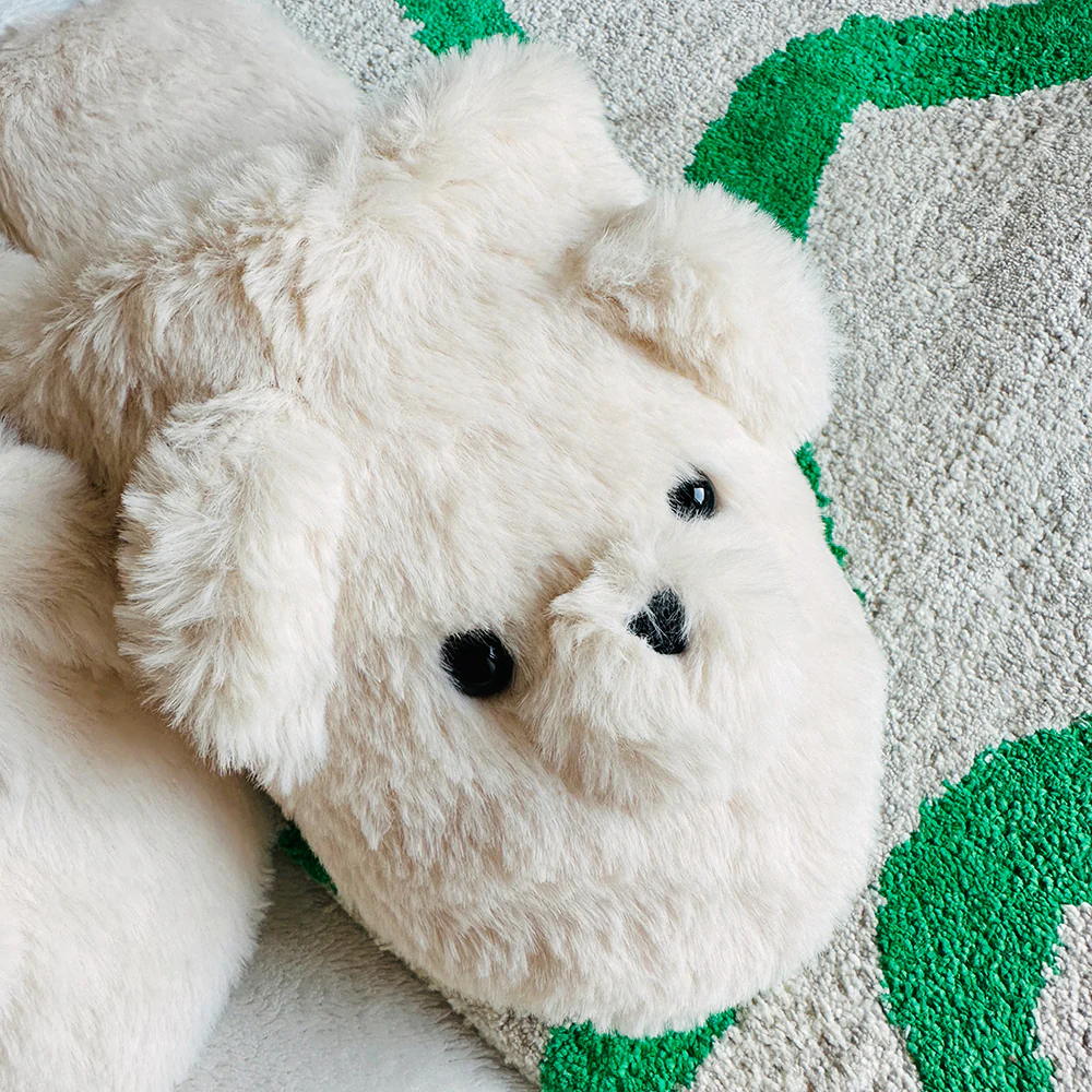 テディヒールスリッパ