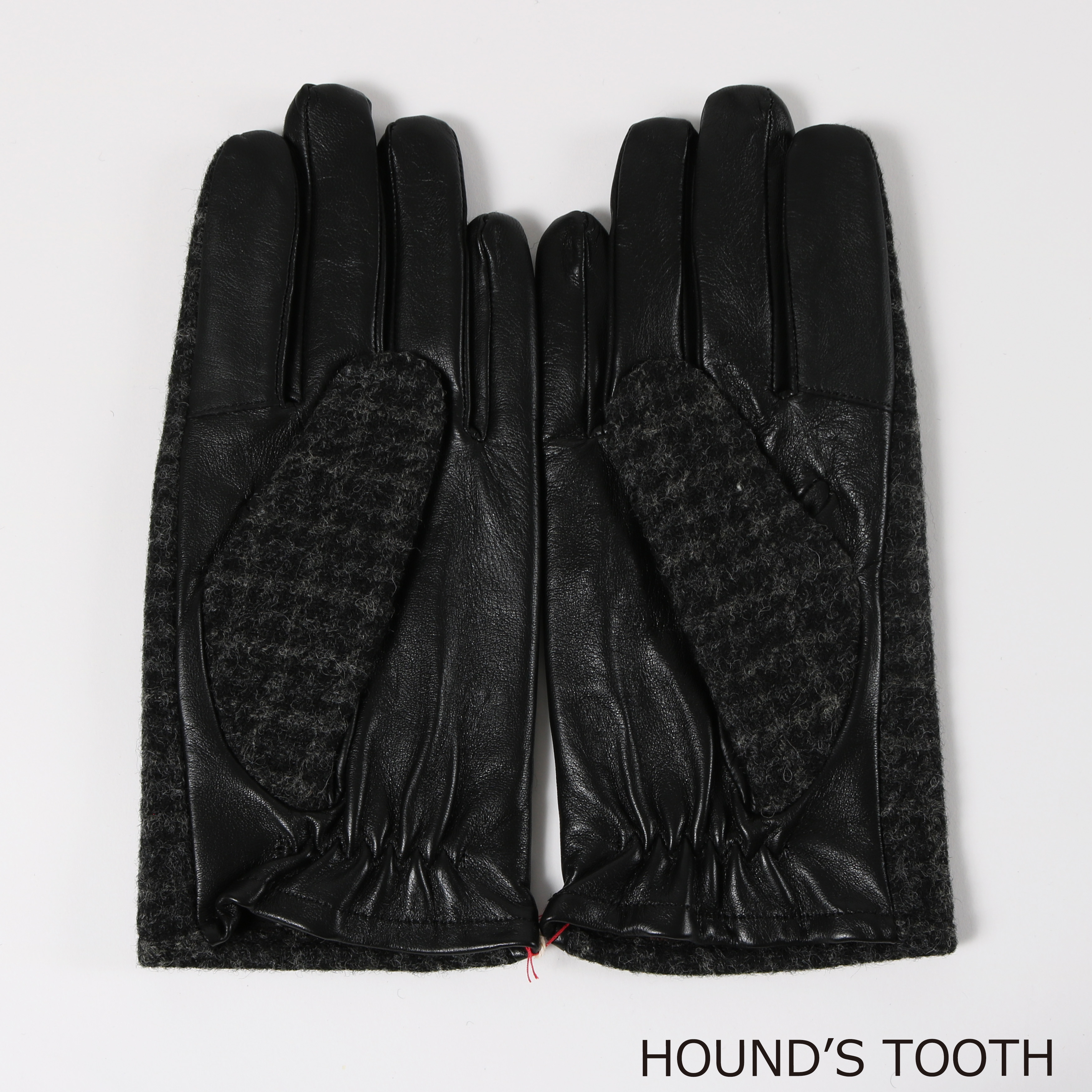 【MOON生地×羊革】メンズグローブ　タッチパネル対応