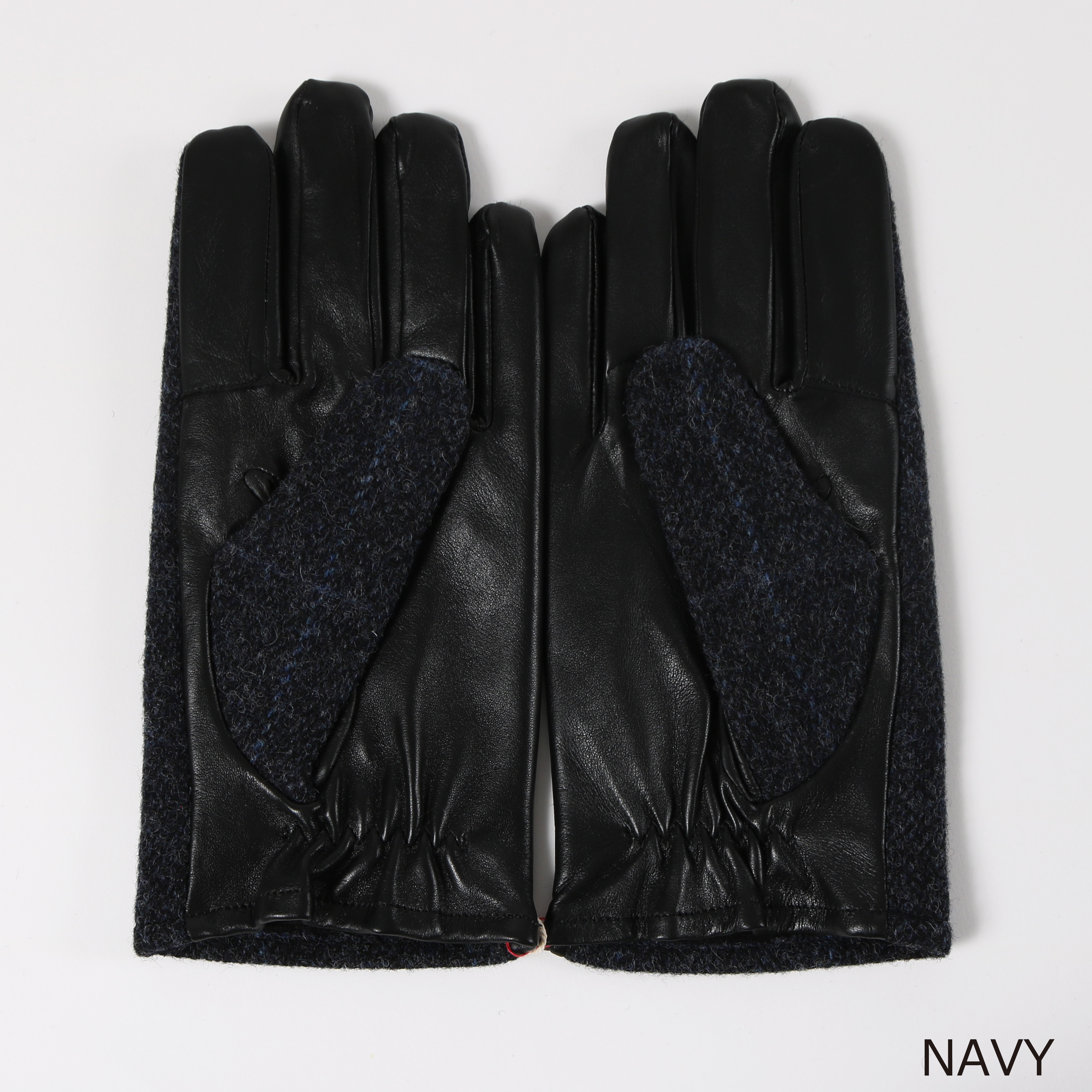 【MOON生地×羊革】メンズグローブ　タッチパネル対応