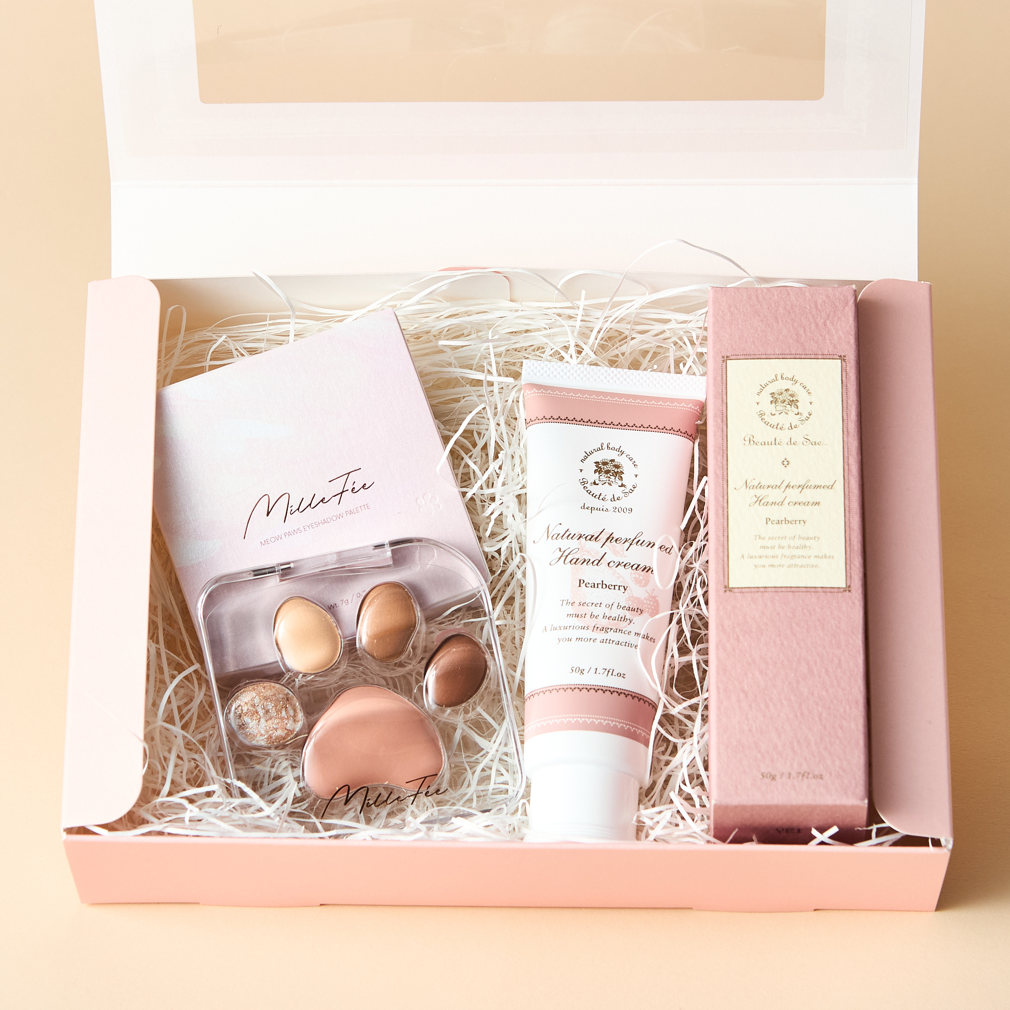 【ギフトBOX】ネコアイシャドウとハンドクリームセット
