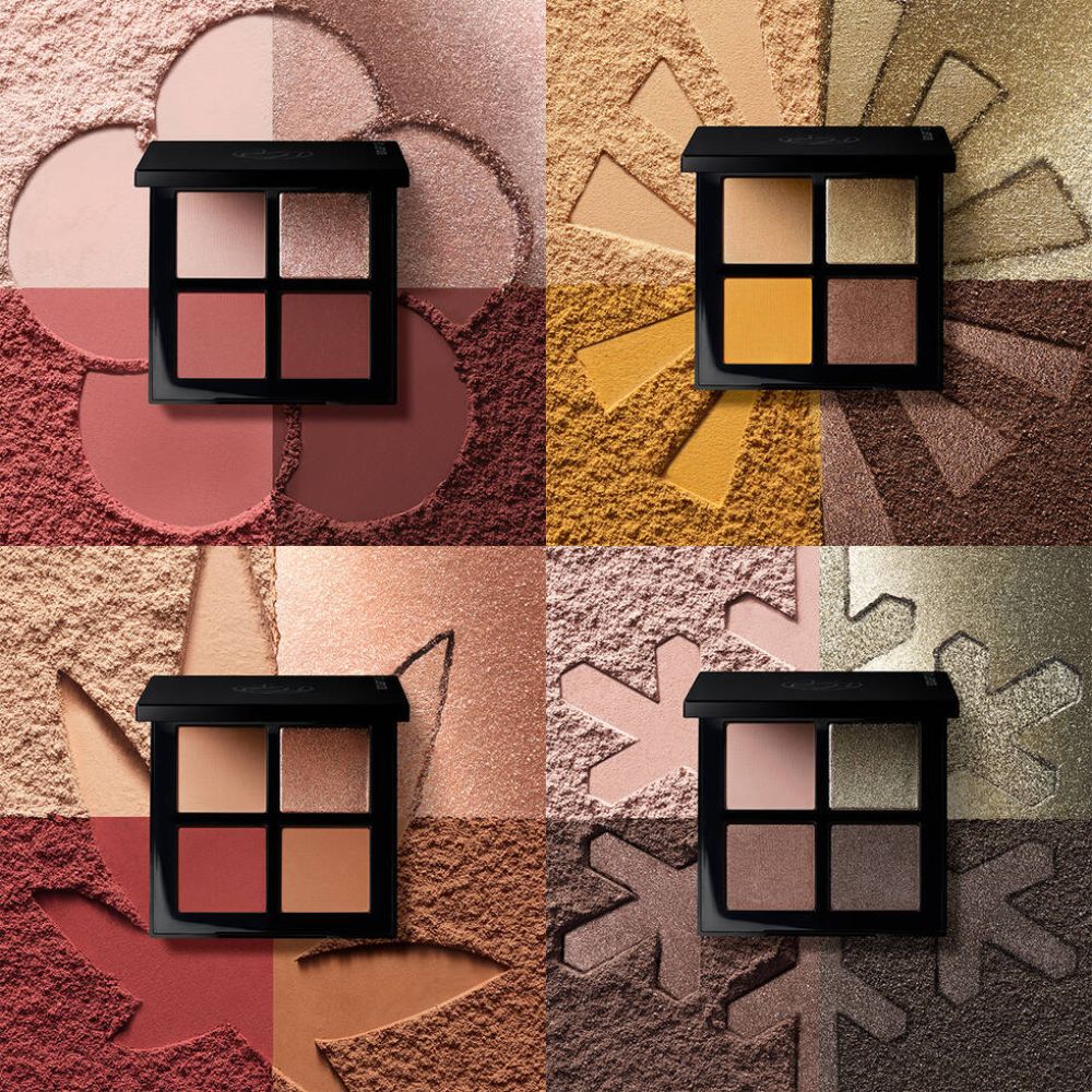 【名入れ/BOX付】シュウウエムラアイシャドウとフラワーリップセット