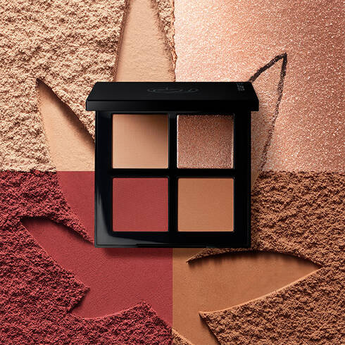 【名入れ/BOX付】シュウウエムラアイシャドウとフラワーリップセット