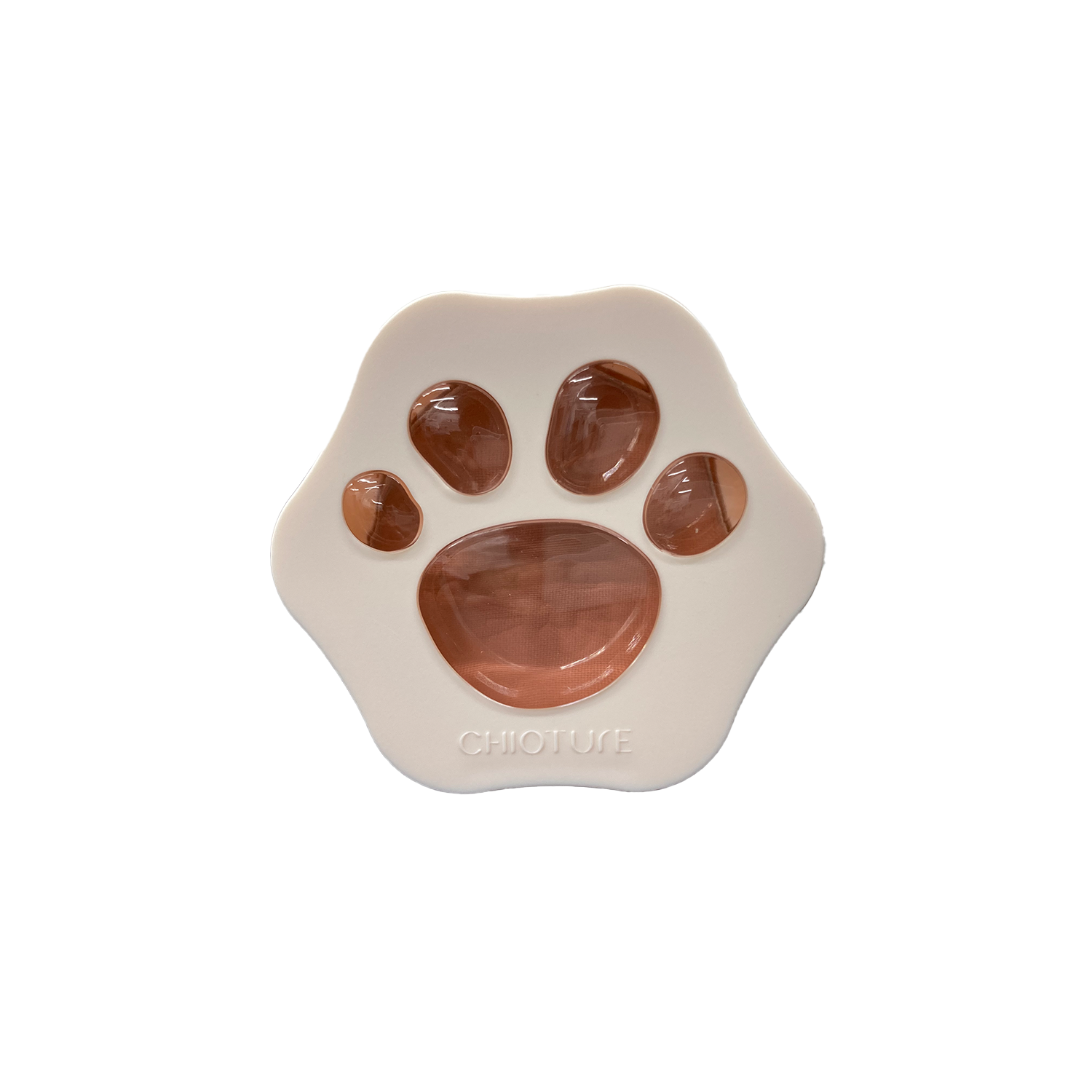 【ギフトBOX付】ネコ肉球チーク＆ブラシセット