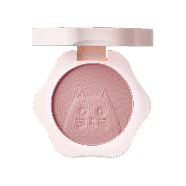 【ギフトBOX付】ネコ肉球チーク＆ブラシセット