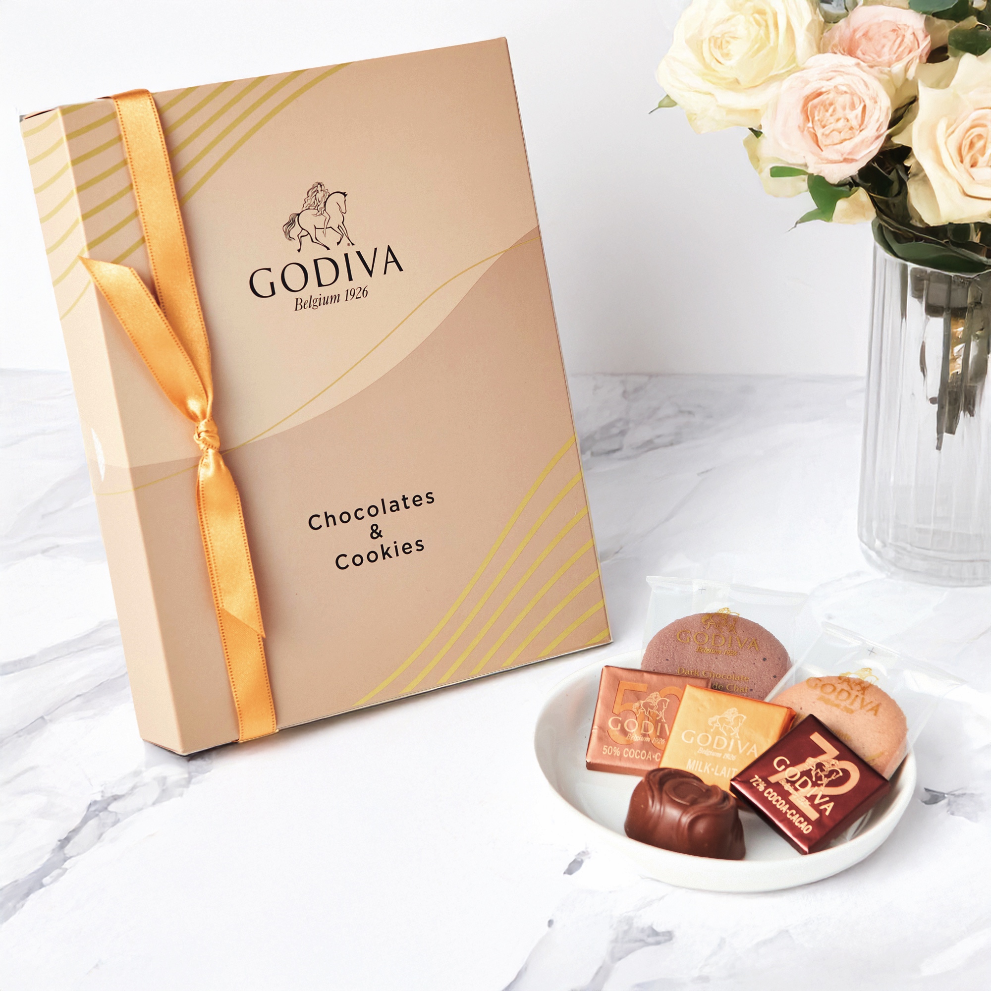 チョコレート&クッキー アソートメント チョコレート8粒入/クッキー4枚入​