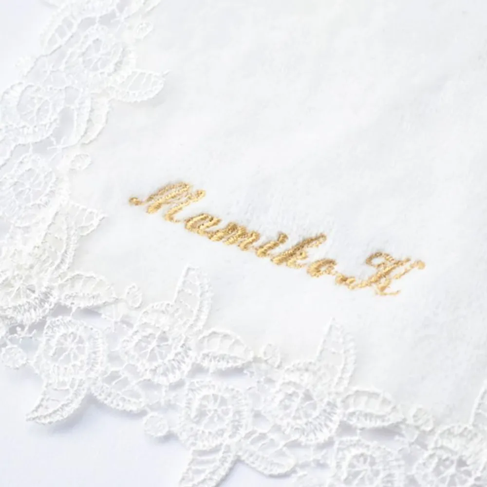 【名入れ/BOX付き】ミニタオルハンカチ（スプレーローズ）