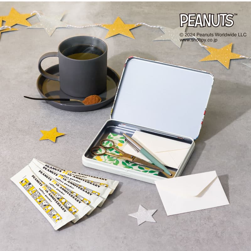 【限定】スヌーピー コーヒーSNP 75thアニバーサリーブレンド缶