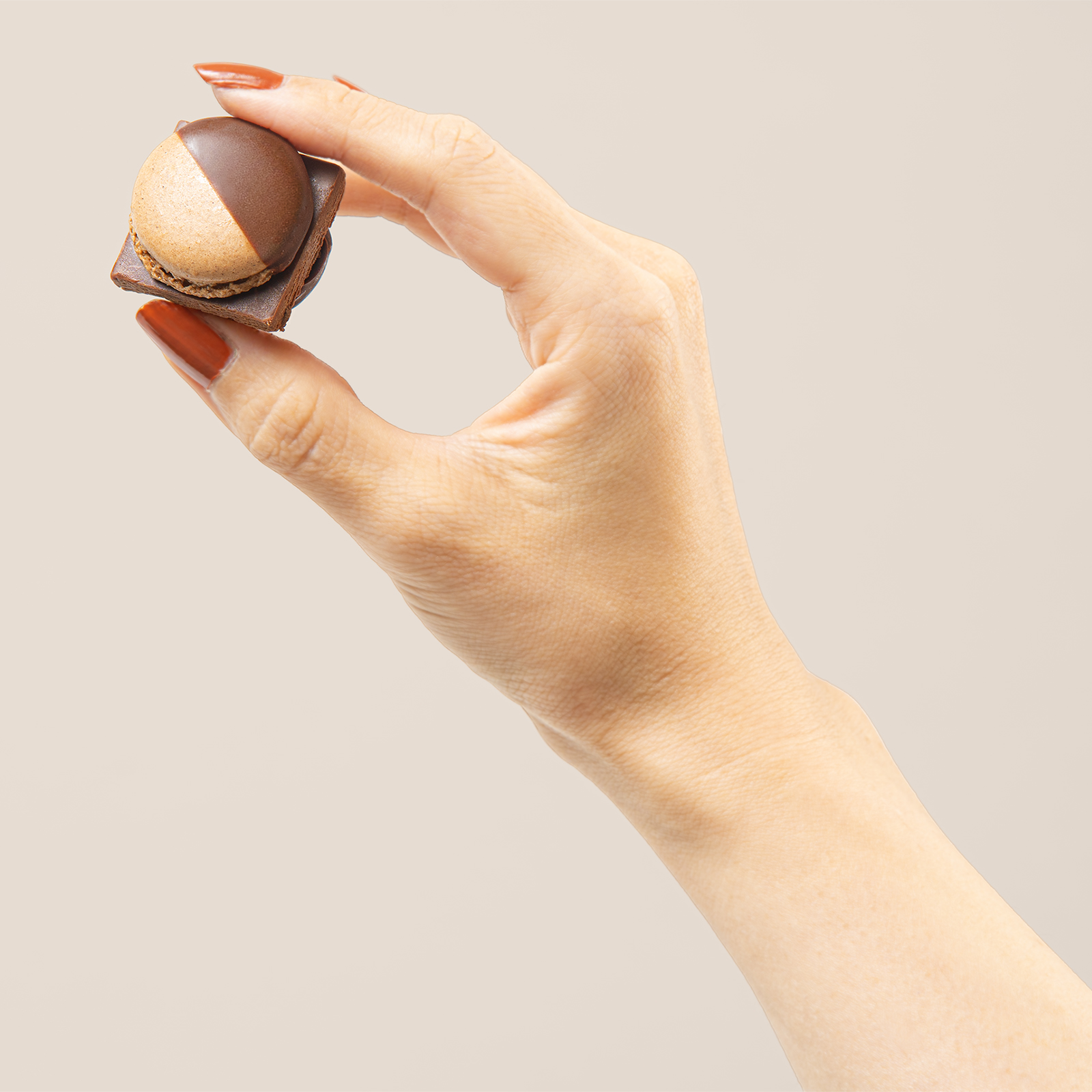 MAMEIL NAMA CHOCOLATE MACARON - Chocolate / Pistachio / Coffee / Blood orange / Creme brulee / Earl grey prune -（6個入）