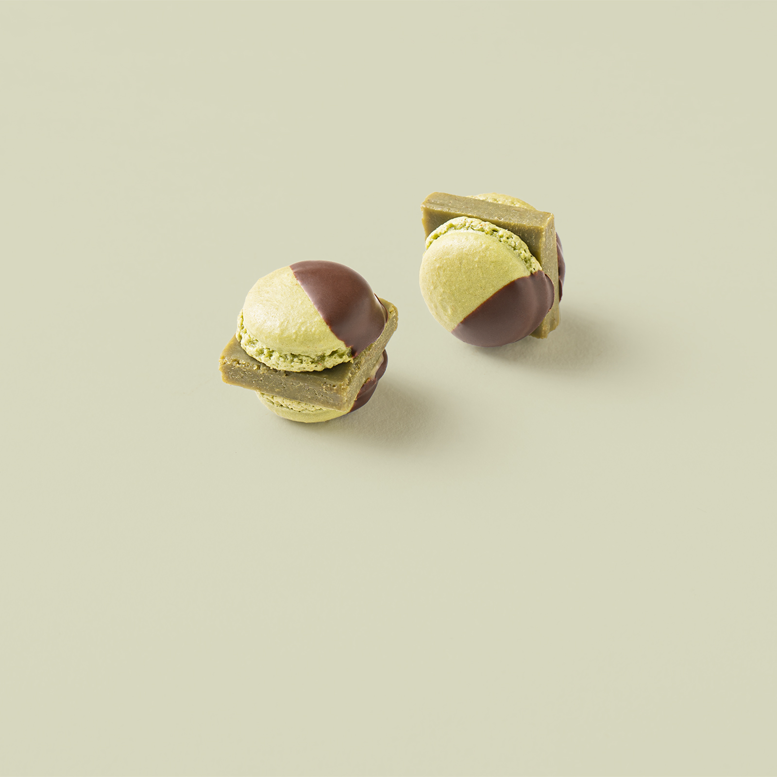 MAMEIL NAMA CHOCOLATE MACARON - Chocolate / Pistachio / Coffee / Blood orange / Creme brulee / Earl grey prune -（6個入）