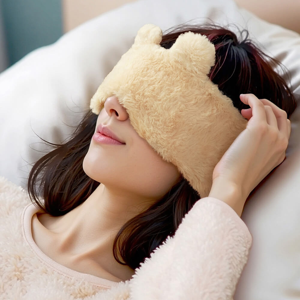 レンジですぐにホッカホカ ジェル湯たんぽ hocca アイマスク ねこ/うさぎ