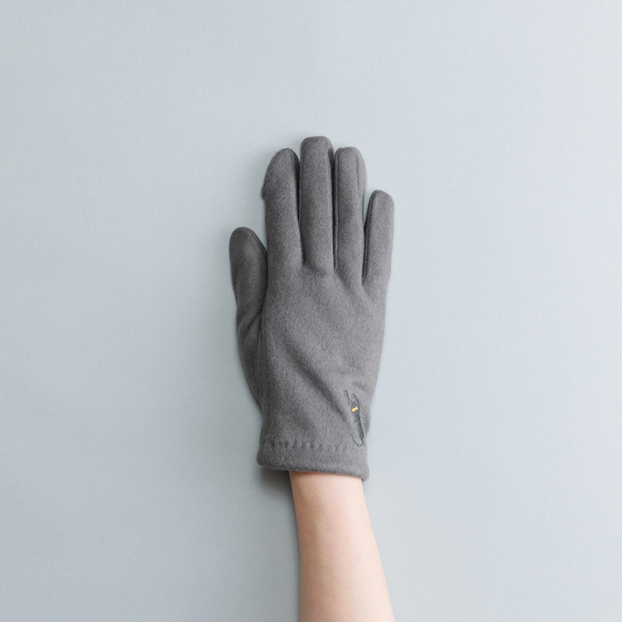 【WOMEN】おひるねねこ刺繍ジャージグローブ