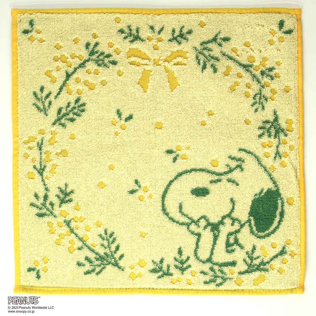 【スヌーピー好きに贈る】PEANUTS ラインメンズソックス&タオルハンカチBOX