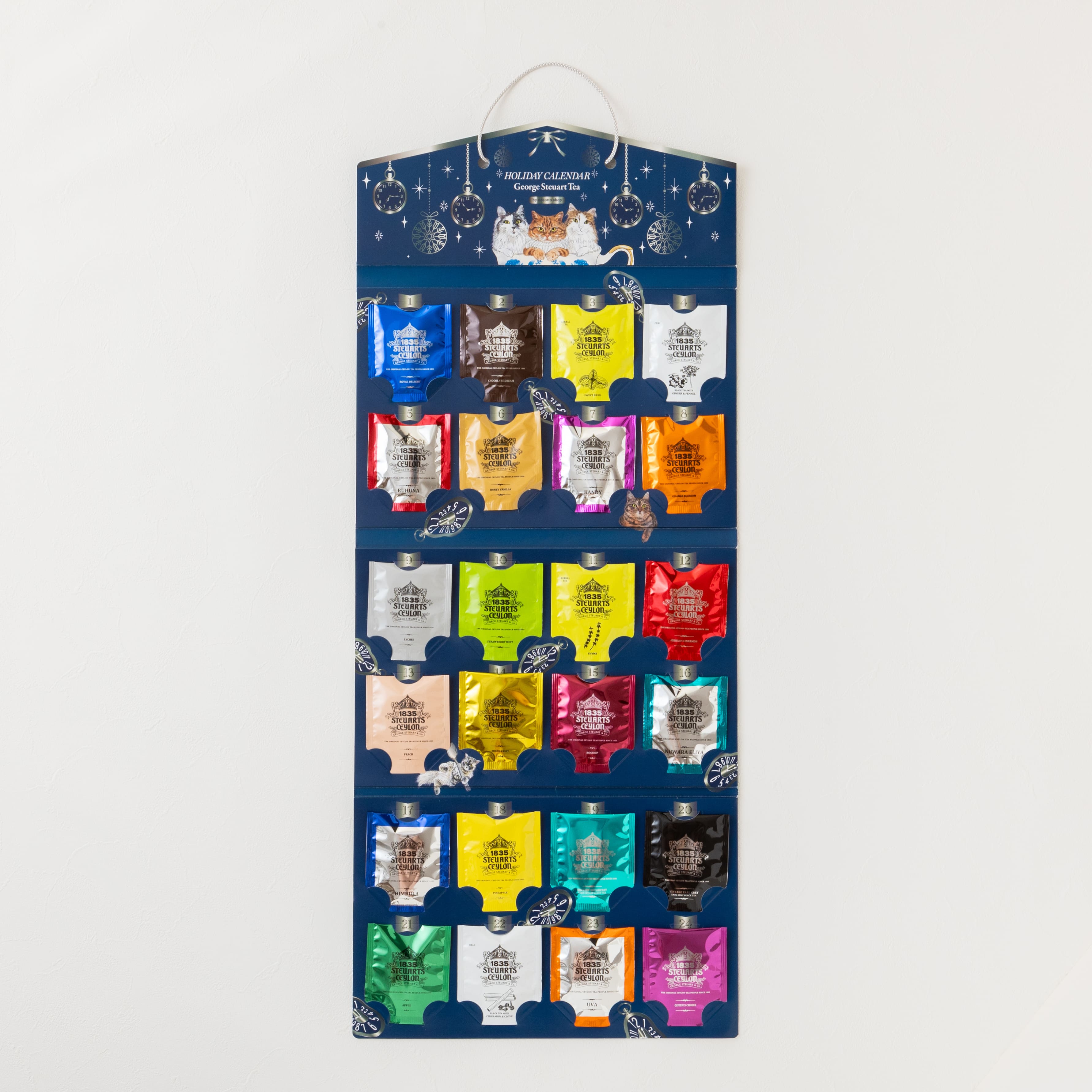 【ラッピング付】アドベントカレンダーと選べるスイーツのセット