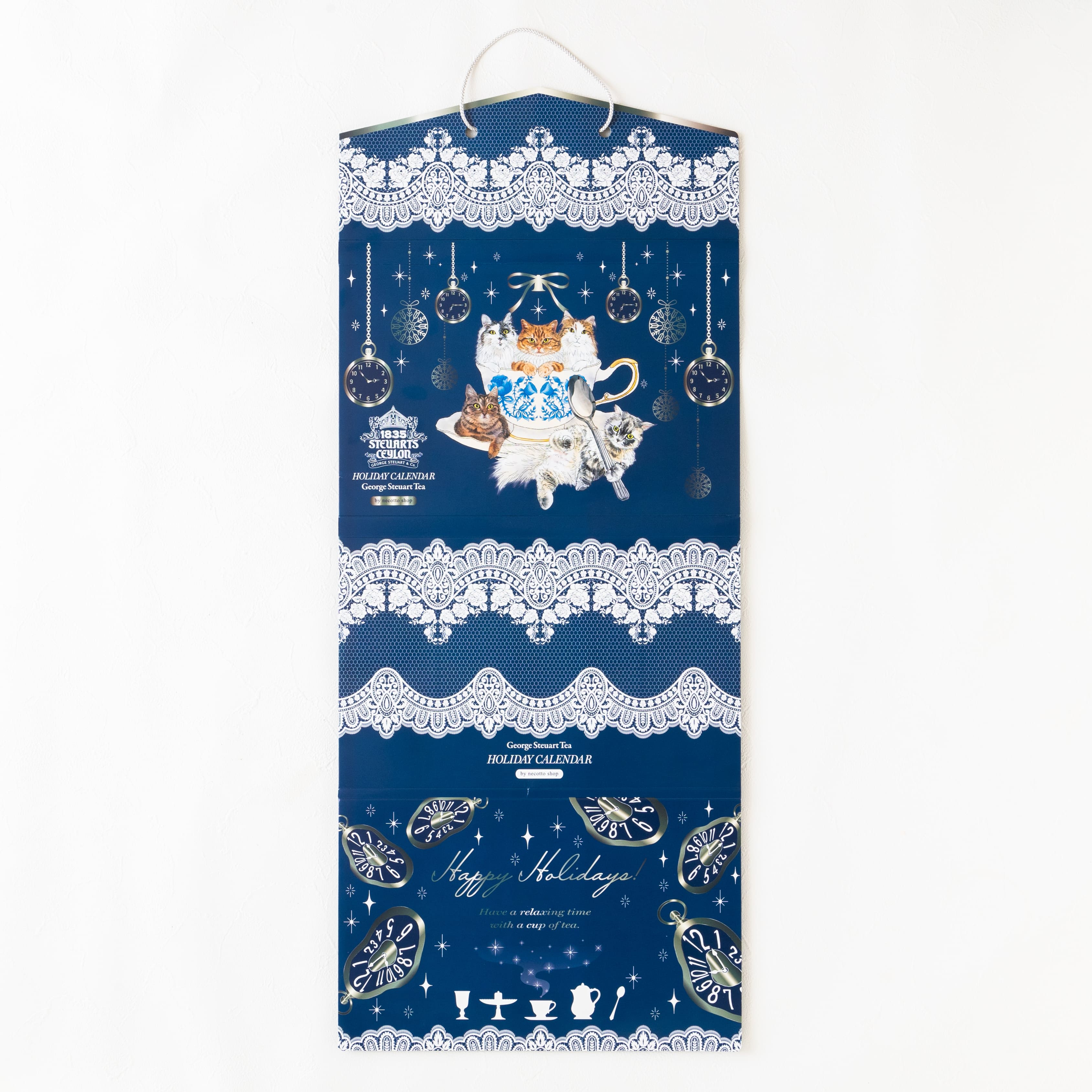 【ラッピング付】アドベントカレンダーと選べるスイーツのセット