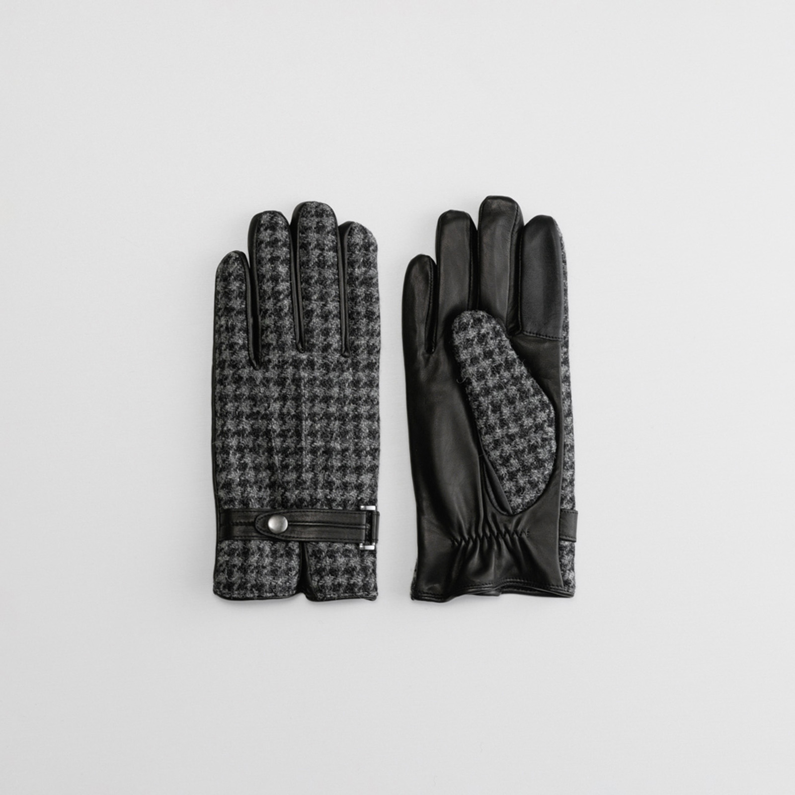 【クリスマス限定ラッピング付】彼氏へのプレゼントに!Harris Tweed グローブとコーヒーのセット