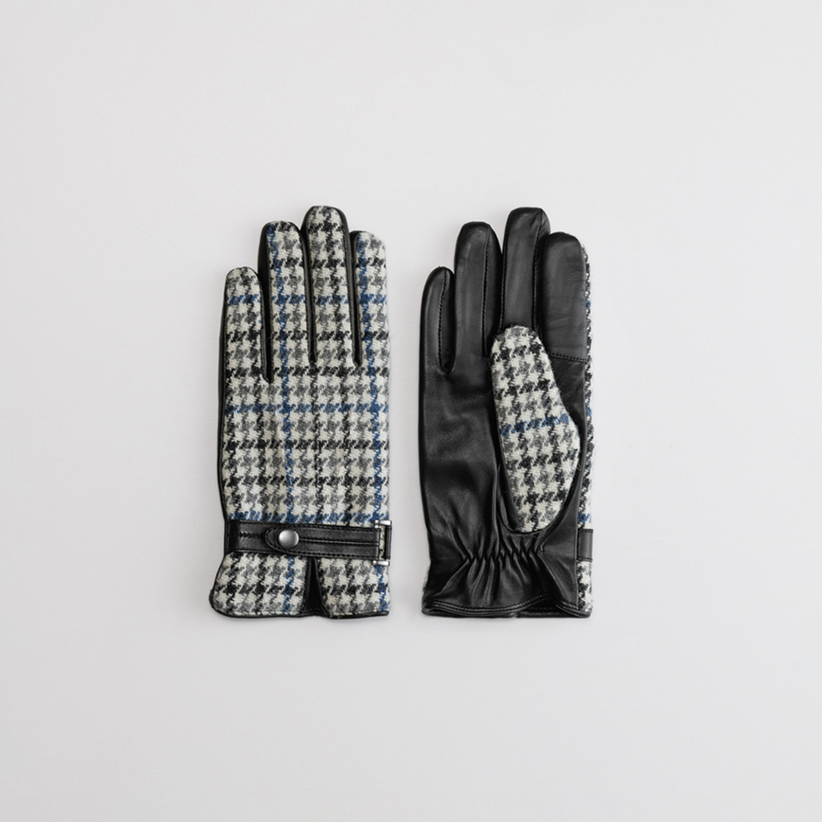 【クリスマス限定ラッピング付】彼氏へのプレゼントに!Harris Tweed グローブとコーヒーのセット