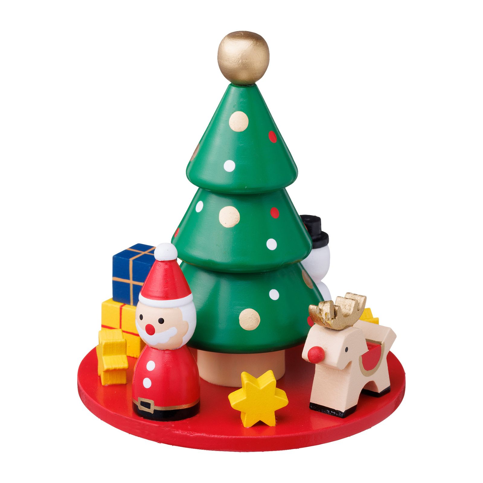 クリスマス　ツリーオブジェ他9点セット Amazon.co.jp: Asia-kobo ツリー オブジェ 木製 Lサイズ 約 W 10.5 × D