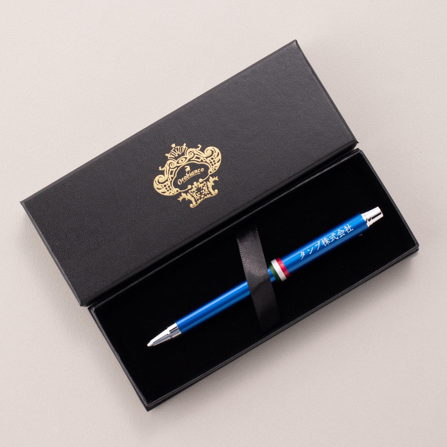 【名入れ・専用ギフトBOX】ハンカチ＆ボールペンのGIFTセット