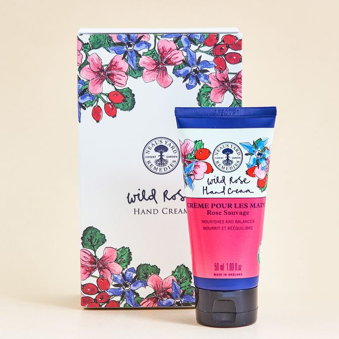 ワイルドローズハンドクリーム［限定ギフトBOX入り］ NEAL'S YARD REMEDIES（ニールズヤード  レメディーズ）のプレゼント・ギフト通販 TANP（タンプ）