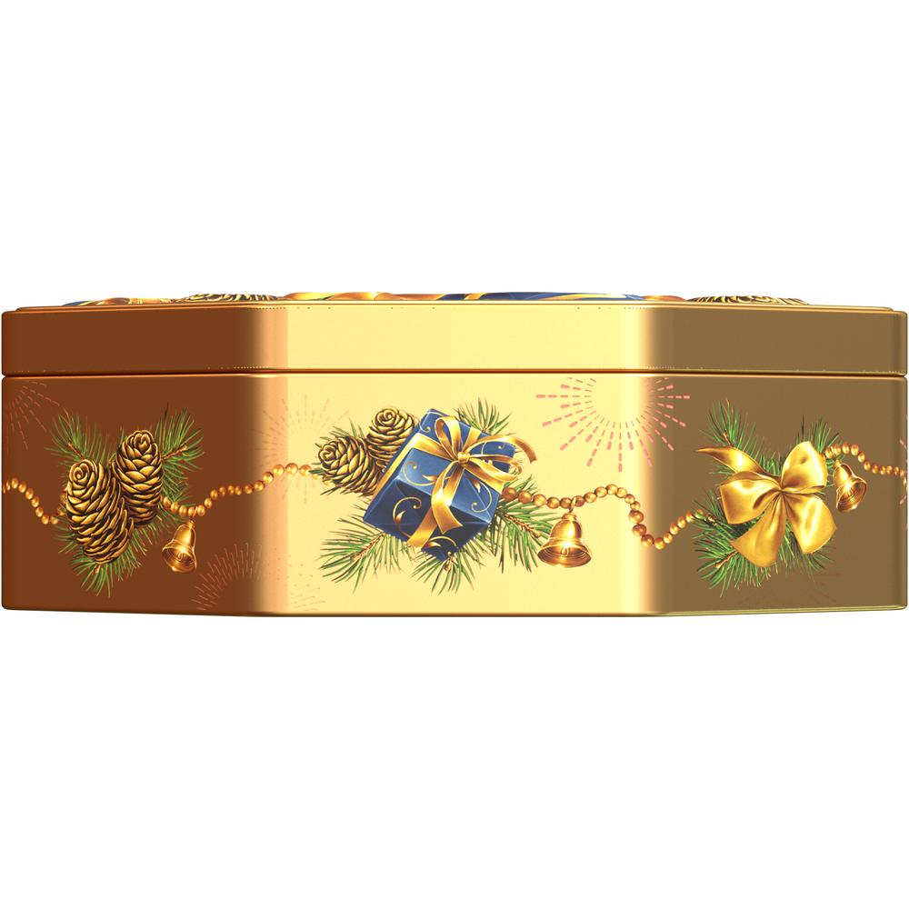「ロイヤル　ウインターティー」 紅茶 80g (時計型 、ゴールド）