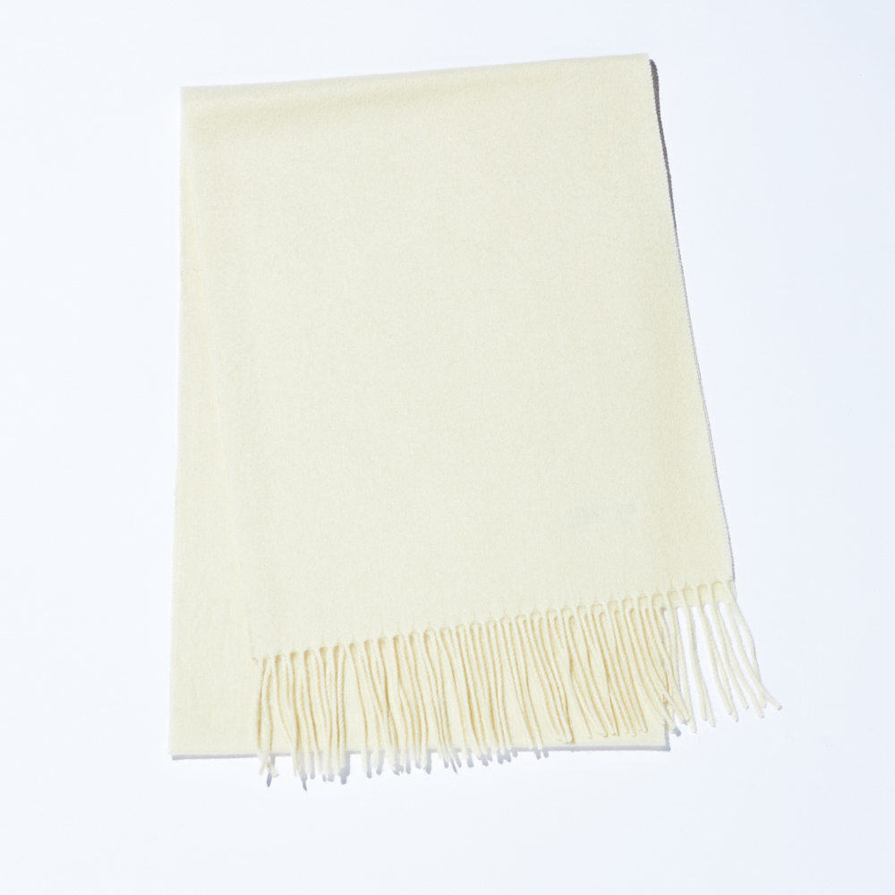 【写真BOX付き・名入れ】一粒ネックレス & カシミヤマフラーギフトセット