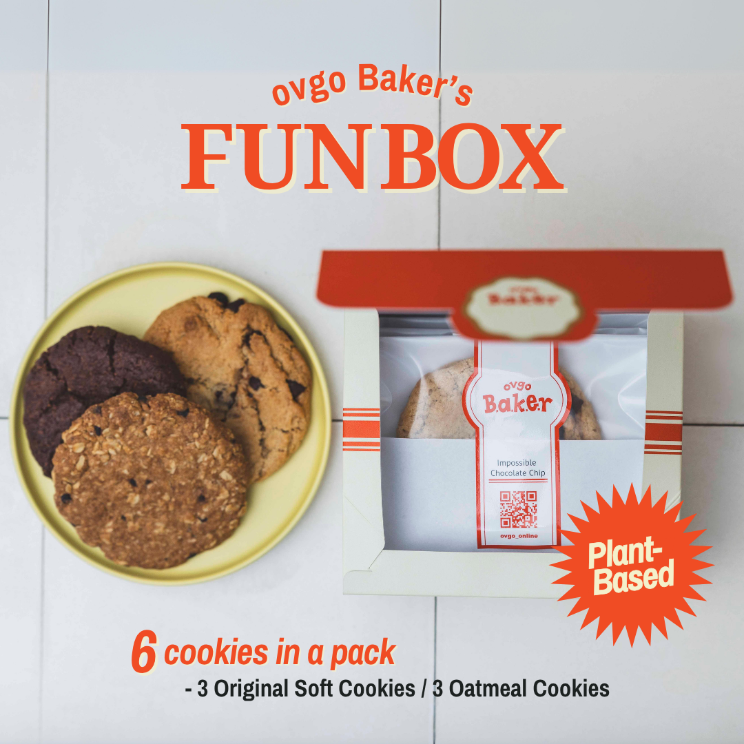 アメリカンクッキー詰め合わせ - FUN BOX ★6枚入り(ヴィーガンクッキー / グルテンフリー