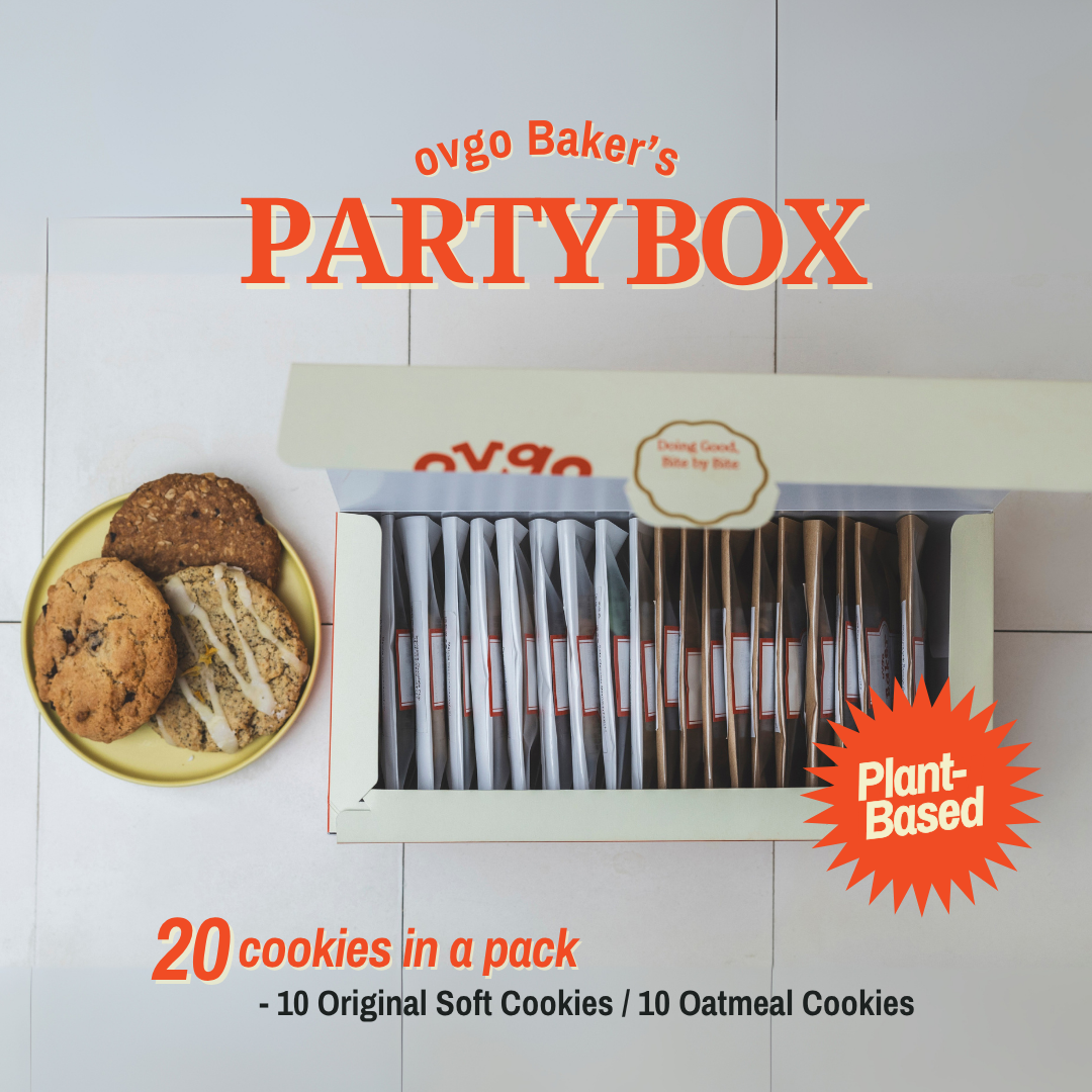 アメリカンクッキー詰め合わせ - PARTYBOX ★20枚入り(ヴィーガンクッキー / グルテンフリー)