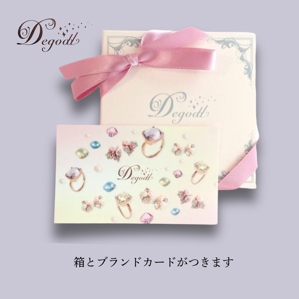 ピンク グレー パール ピアス