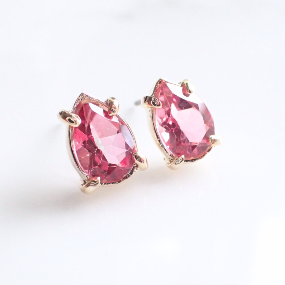 ピンクトパーズドロップピアス | Degodd（デゴッド）のプレゼント