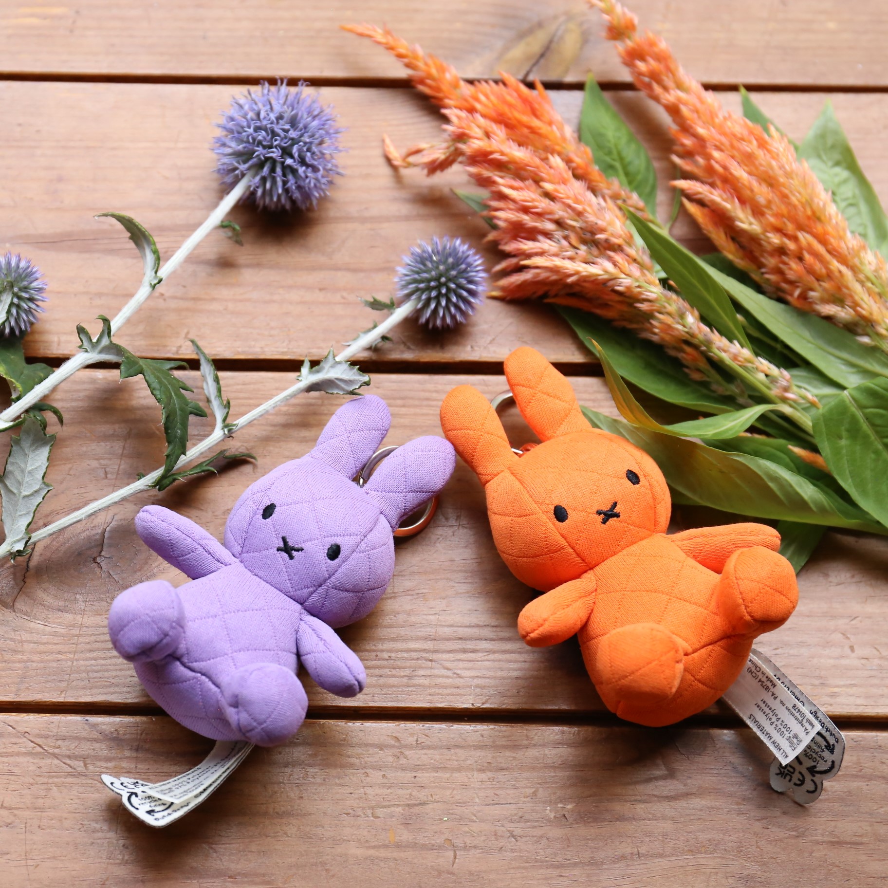 Miffy Quilting Keychain