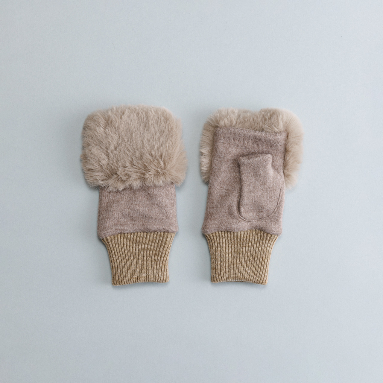 【名入れ/ボックス付】カシミヤ100%マフラーとレディースニットグローブ