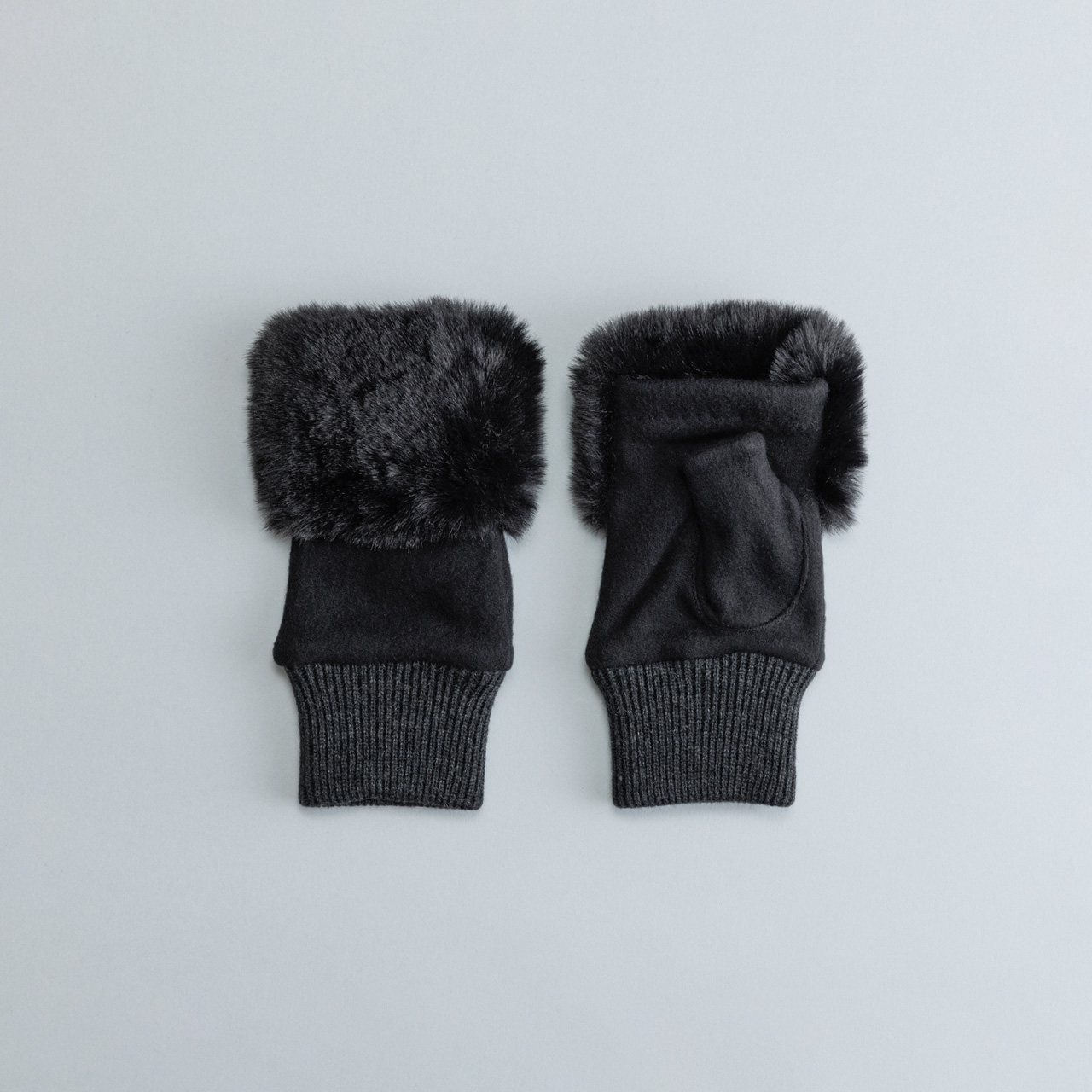 【名入れ/ボックス付】カシミヤ100%マフラーとレディースニットグローブ