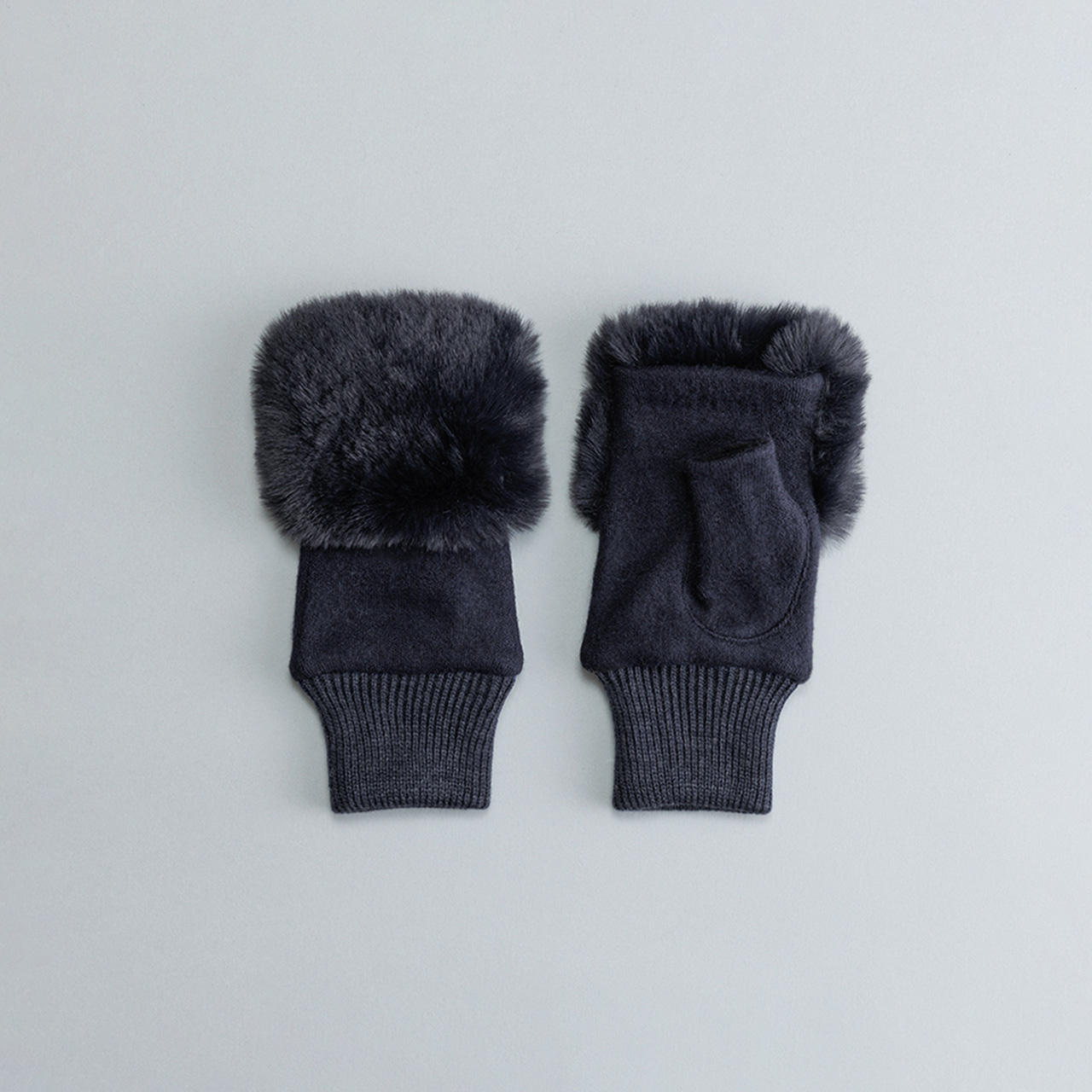 【名入れ/ボックス付】カシミヤ100%マフラーとレディースニットグローブ