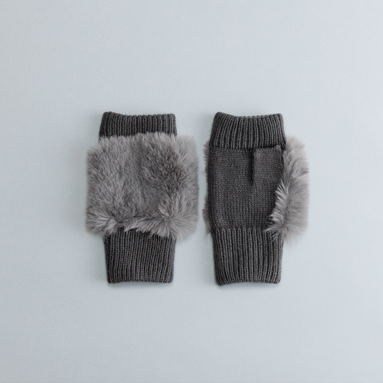 【名入れ/ボックス付】カシミヤ100%マフラーとレディースニットグローブ