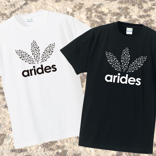 【名入れ対応】遊び心いっぱいのおもしろTシャツ「arides」
